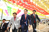 범어사 주지 경선스님 예방