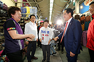 경기도 현장 선거대책위원회 회의 및 영동시장 방문