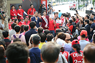 홍준표 공동선대위원장, 서울 송파을 서호사거리 유세