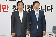 바른미래당 김관영 신임 원내대표 접견