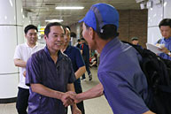 비상대책위원장 현장방문 BMW(버스,지하철,도보) 서울 편