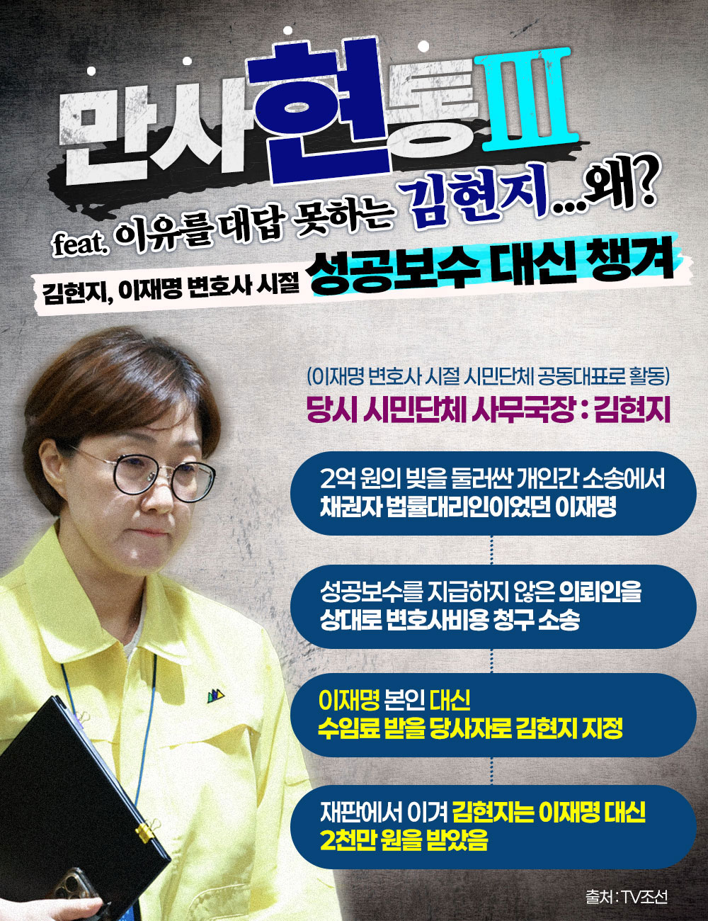 [ 만 사 현 통 ] 대답 못하는 김현지