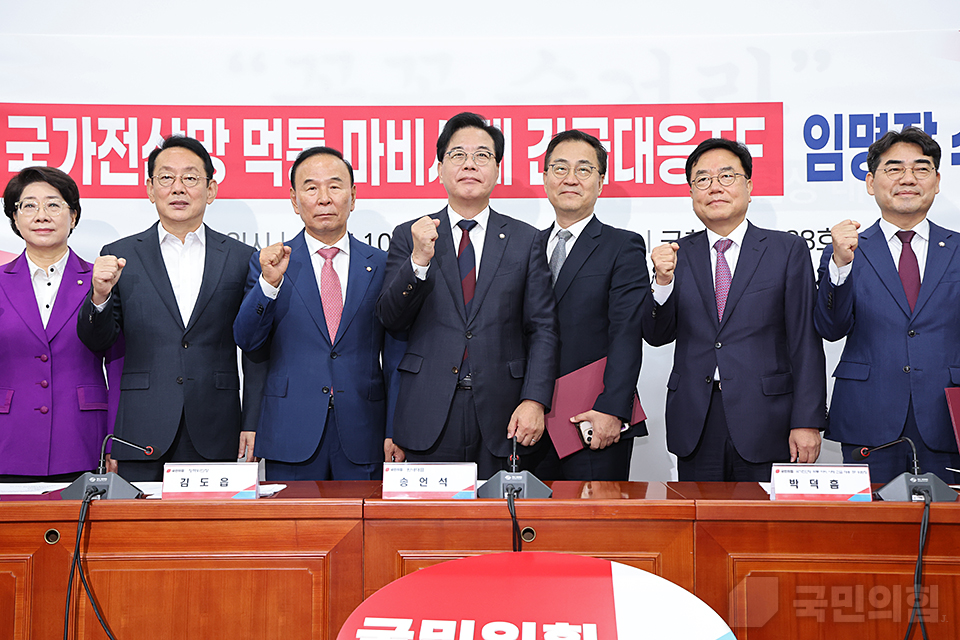 국가전산망 먹통 마비 사태 긴급 대응 TF 임명장 수여식