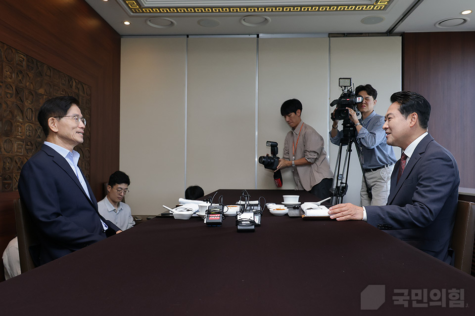 김문수 前 대통령 후보 오찬