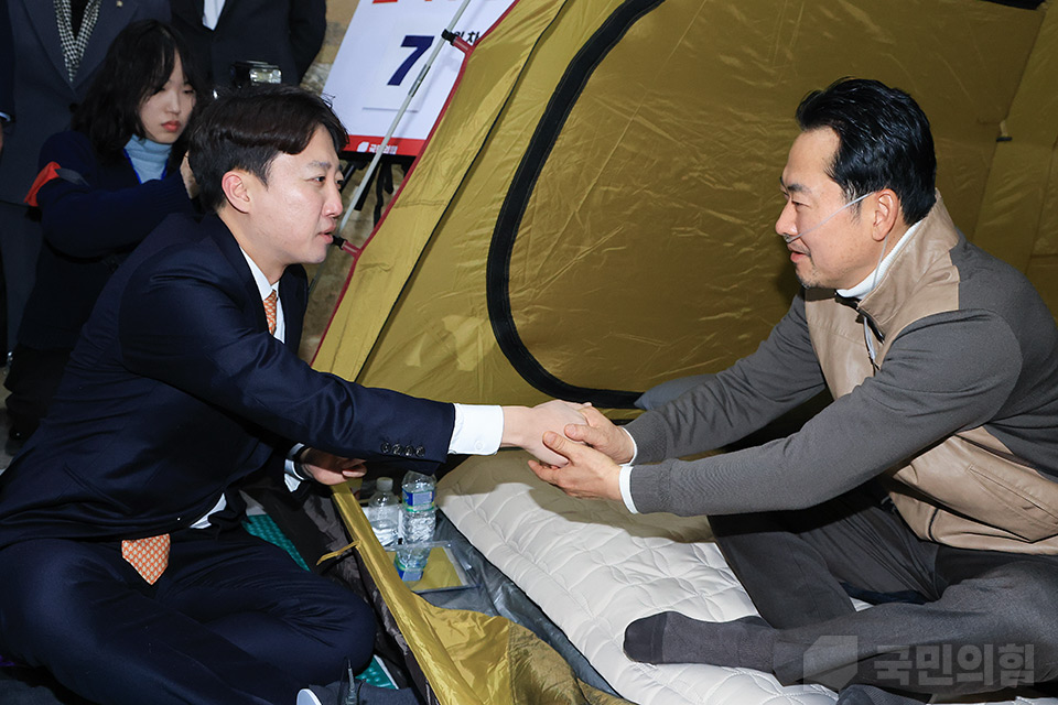 공천뇌물·통일교 특검법 수용촉구 단식 [7일차]