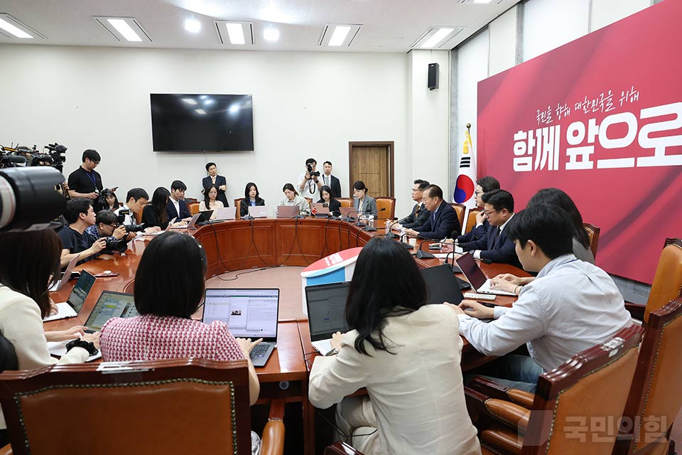 권영세 비상대책위원장, 단일화 관련 기자간담회